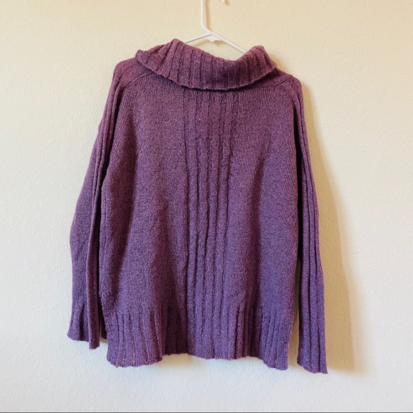Hooked Up by I.O.T. Purple Sweater - Picture 3 of 5